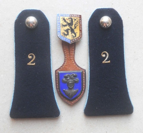 Lot insignes arme blindée - lot,