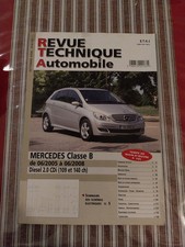Revue technique MERCEDES B 180 200 CDI Type 245 Rta Mercedes Classe B 2005 2008 