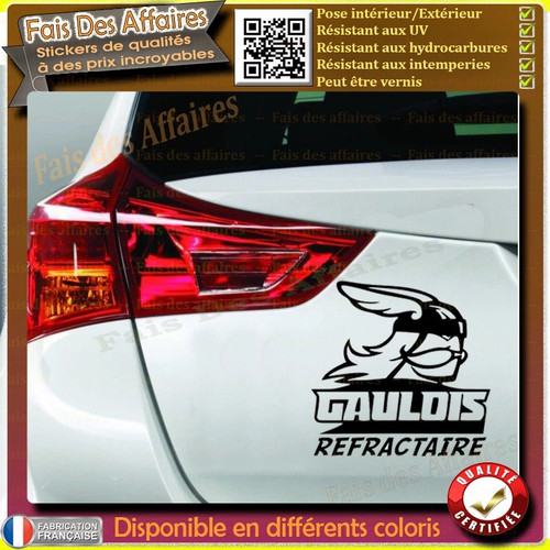 Sticker autocollant gaulois - sticker,