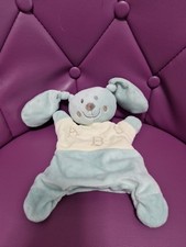 Doudou Pommette Lapin Bleu ABC