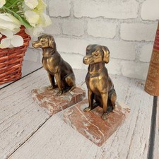 Duo de serre-livres en métal