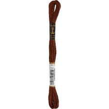 Anchor Torsade 8m, marron, coton, couleur 359, 6 fils