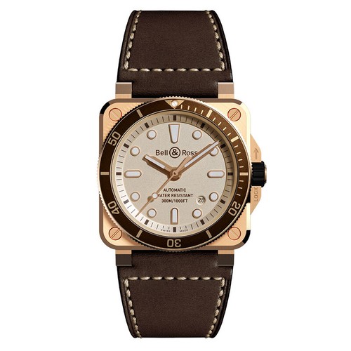 Bell ross 03 diver white - br-03,