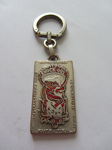 Porte clef knock out - clef, "knock-out
