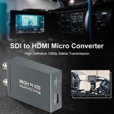 1 SDI In to 2 HDMI + SDI Out Mini HD Video Micro Convertisseur Audio Switcher S