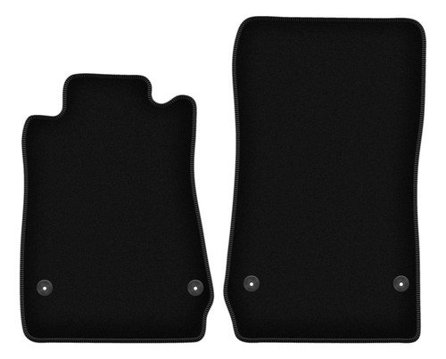 Tapis sol velours noir - velours,
