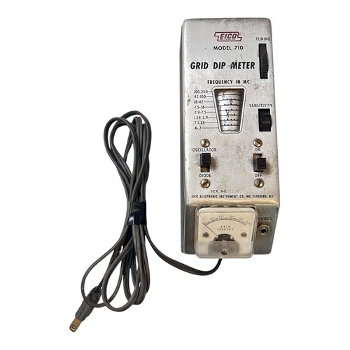 Eico grid dip meter 710 - eico,