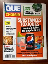 Magazine Que Choisir n°624 du 5/2023; Bisphénols/ Pains/ Pneus été/ Multicuiseur