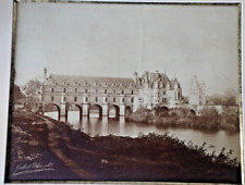 TIRAGE PHOTO	GABRIEL BLAISE PAPIER SALE 1860	36X48CM CHATEAU DE CHENONCEAU