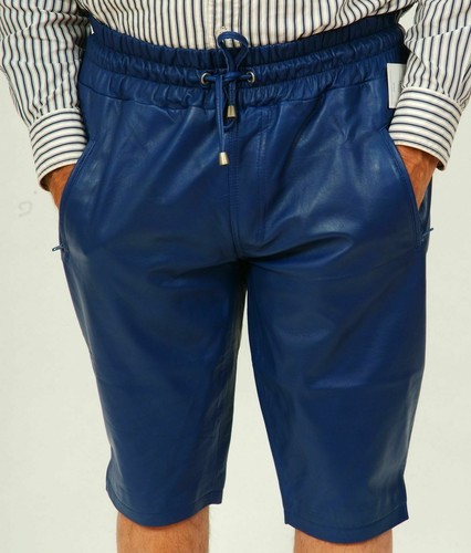 Homme cuir short 100 - homme, 100%