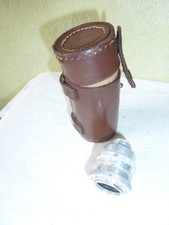 Objectif SOM Berthiot Paris Cinor F 23 B-Mount 1:2.3 avec Etui Cuir