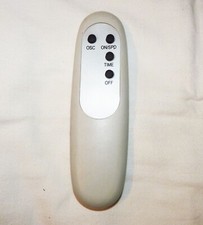 Télécommande pour Ventilateur colonne Tour Oscillante blanche sans marque.