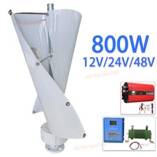 800W Générateur à éolienne Hybrid Charge Controller Power Inverter 12V 24V 48V