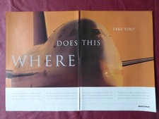 9/1996 PUB AVION BOEING 747 AIRLINER AVIATION COMMERCIALE FLUGZEUG ORIGINAL AD