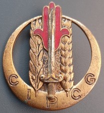 Insigne Centre Instruction Pacification Contre Guerilla COMMANDO DE CHASSE DRAGO