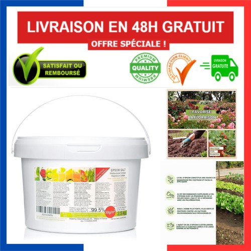 Sel epsom engrais universel - d'epsom,