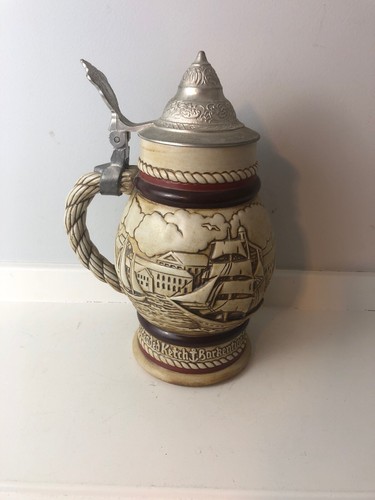 Avon tall ships beer stein - avon,