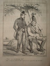 PP 645 CARICATURE 1854 LE CZAR