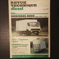 Revue Technique PL Mercedes 1314 1317 rt diesel Mercedes Benz série 1314 1317