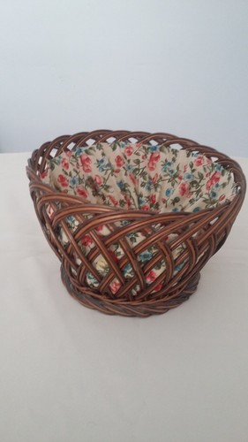 Rare ancien panier ouvrage - ancien,