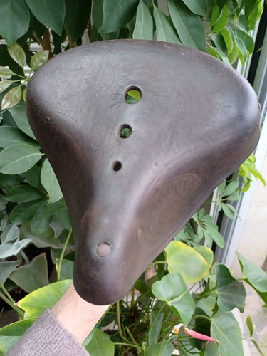 Selle vélo cuir femme - de,