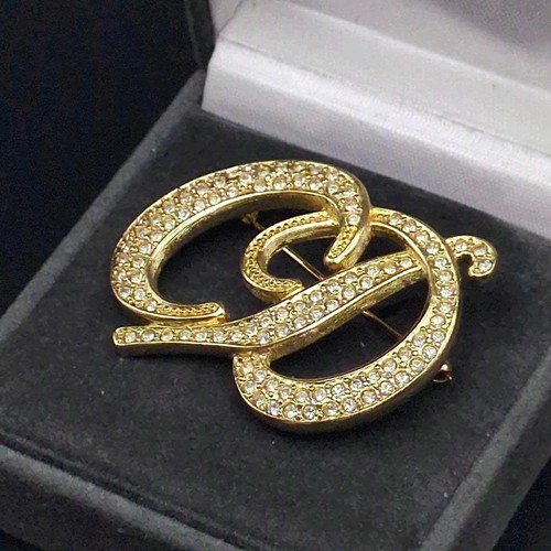 Broche christian dior - dior, logo
