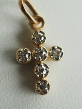 PETITE CROIX PENDENTIF OR