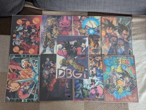 Dragon ball jumbo cards - z, 3d
