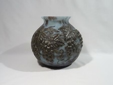 ANCIEN VASE BOULE PATE DE