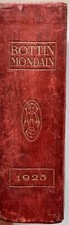🌟 rare BOTTIN MONDAIN 1925 - Annuaire Didot-Bottin - gr. in-4 - 1600pp+ nbx ill