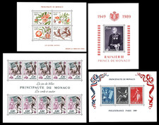 MONACO : BLOCS n°44 à 47