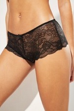 Culotte shorty dentelle noit