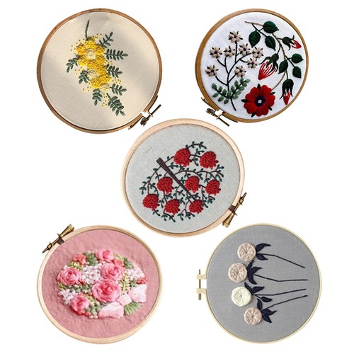 Broderie estampée point - de,