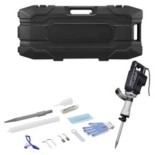 Uimoso Marteau piqueur électrique 3000 W 1700 BPM avec burin pour démolition