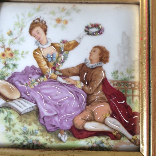 Tableau ancien peinture sur