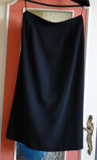 JUPE DROITE CRAYON NOIRE WEILL VINTAGE DES ANNEES 1970  taille 46