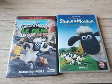 LOT 2 DVD SHAUN LE MOUTON NEUF