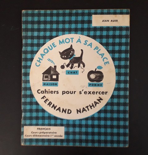 Chaque mot place - chaque, sa