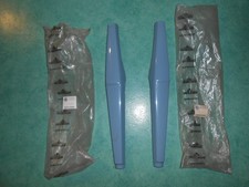 Paire caches fourche bleus Motobécane réf: 21688 et 21689 neuf ancien stock