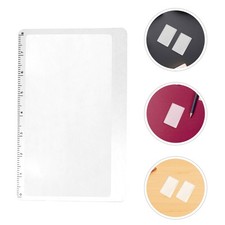 Lot de 15 marque-pages loupe : loupe Fresnel 3X ultra-fine format de poche