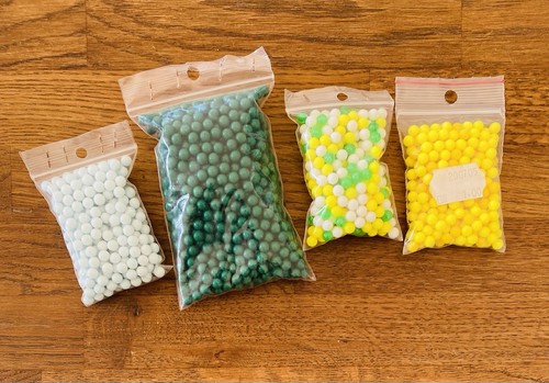 Lot airsoft billes - billes, 6mm