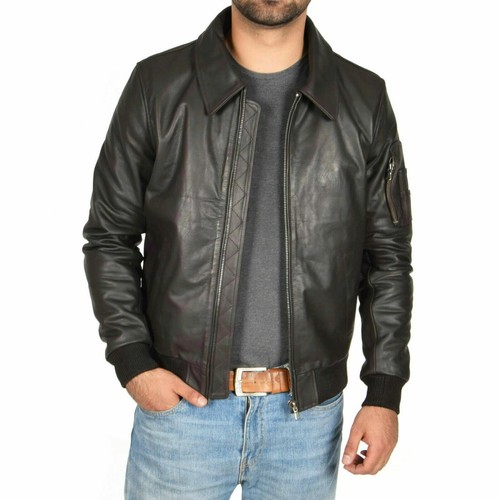 Veste cuir motard noir - veste,