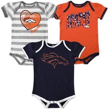 Denver Broncos 3pc Creeper