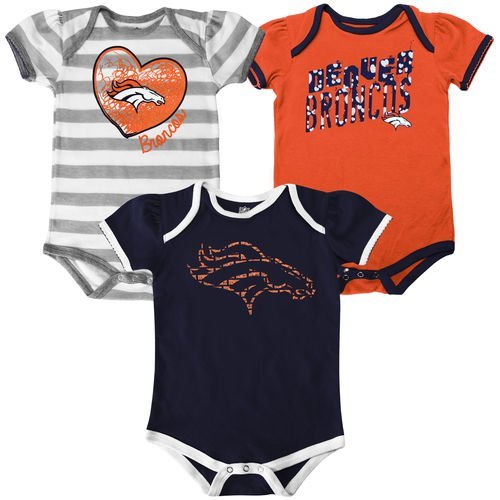 Denver broncos 3pc - broncos, creeper