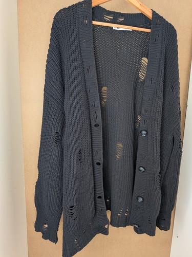 Gilet cardigan zara noir - gilet,