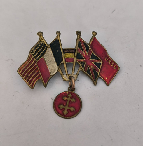 Insigne libération drapeaux - libération,