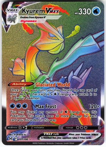Kyurem vmax 197 196 - kyurem, 197/196