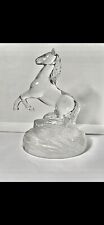SUJET ANIMALIER CRISTAL D'ARQUES FRANCE CHEVAL CABRE FRENCH CRYSTAL VOIR AUTRES