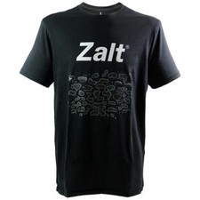 T-Shirt Zalt Logo Noir 100%