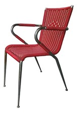 Chaise De Cafè En Corde Plastique De Scooby Doo Ans 60 Vintage Moderne